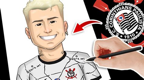 Como Desenhar O Roger Guedes Do Corinthians Bio Desenha Youtube