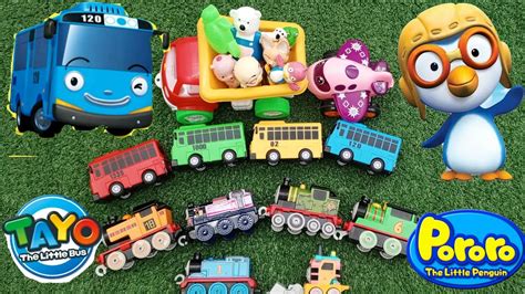 Pororomenemukan Mainan Tayo The Little Bus Dan Thomas And Friends