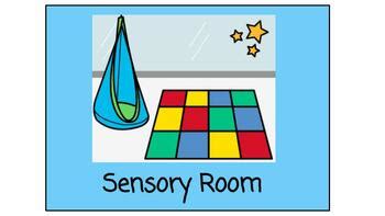 Sensory Room Sign-Visual * (Special Education-Autism) by Meg's ASD Adventures