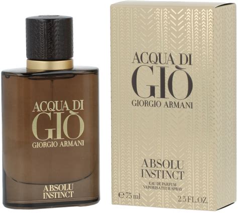 Giorgio Armani Acqua Di Gio Absolu Instinct Eau De Parfum 75ml Ab 144