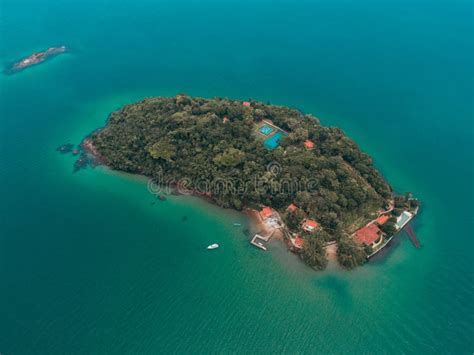 Aerial View Of A Private Island In Rio De Janeiro Stock Image Image