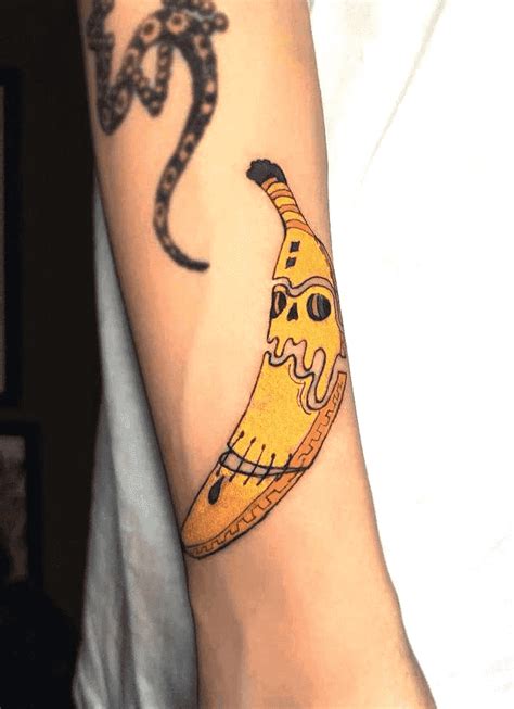 Banana Tattoo Design Images Banana Ink Design Ideas Karizmatik