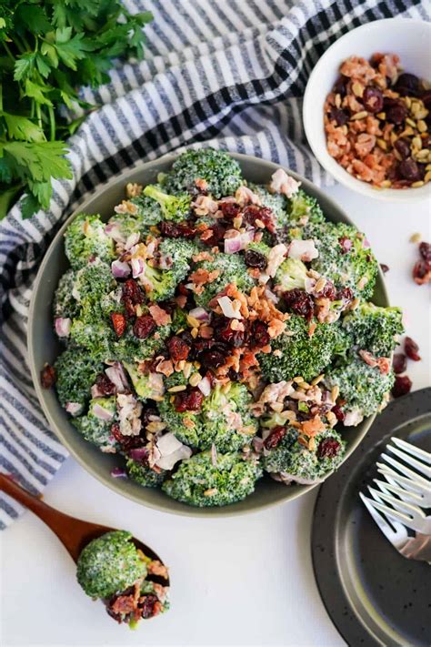 Classic Bacon Broccoli Salad Recipe Kylee Cooks