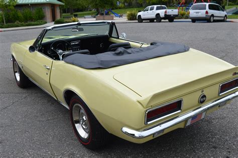 1967 Chevrolet Camaro Rs Ss Convertible Butternut 350 Manual 41591