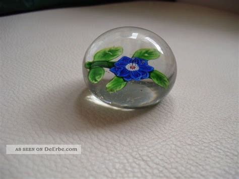 Seltener Antiker Baccarat Paperweight Briefbeschwerer Frankreich Um