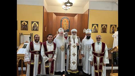 Subdeacon Ordination Rites Lead By His Grace Bishop At Saint Cyril Coptic Orthodox Church Youtube