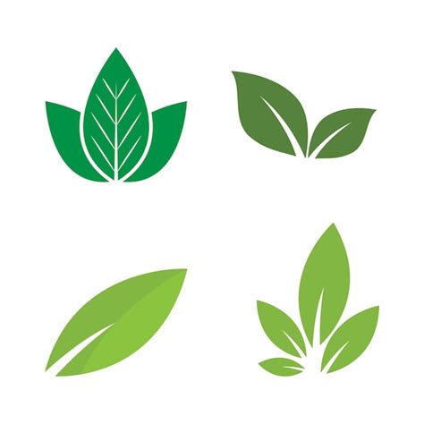 Premium Vector Green Leaf Logo Ecology Nature Element Vector Icon