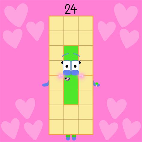 I Love The Numberblock With The Pink Hearts Background Fandom