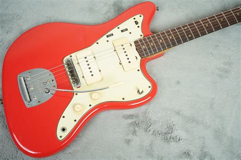 1963 Fender Jazzmaster Fiesta Red Body Only Refin OHSC