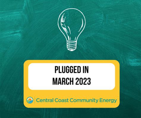 Newsletter March Central Coast Community Energy