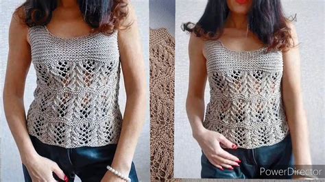 🔥НОВЫЙ ШИКАРНЫЙ ТОП ИЗ ПРЯЖИ YARNART ELEGANCE. НОВЫЙ МАСТЕР КЛАСС ...