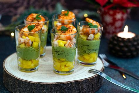 Verrines Aux Crevettes Mangue Et Avocat Amandine Cooking Recette