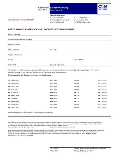 Fillable Online Bestellformular Order Sheet Fax Email Print Pdffiller