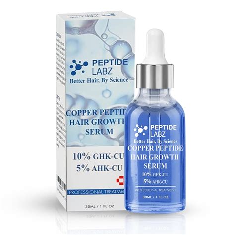 Peptidelabz Copper Peptide 10 Ghk Cu 5 Ahk Cu Peptides