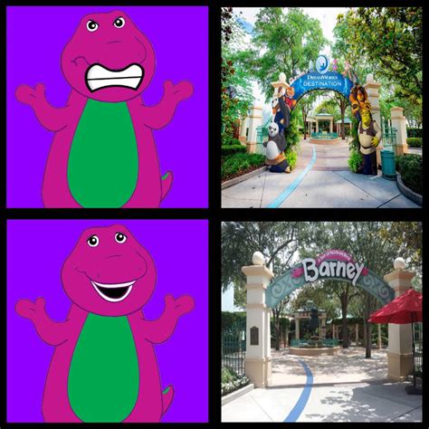 Barney Loves his Park better than Dreamworks Show by brandontu1998 on ...