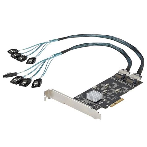 StarTech Tarjeta de Expansión PCIe 8 Puertos SATA3 0 PcComponentes