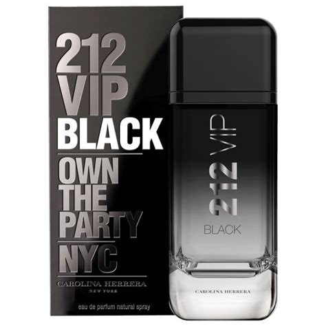 Perfume 212 VIP Black Carolina Herrera Masculino Beleza Na Web