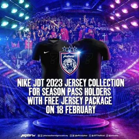 Nike Jdt Jersey Collection For Season Pass Holders With Free