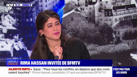 Rima Hassan LFI Israël c est pire que la Russie