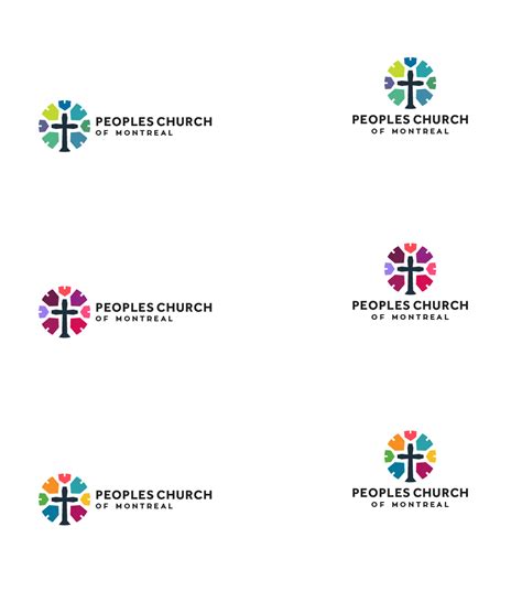 Wip Work In Process Church Logo Design Peoples Church Of Montreal