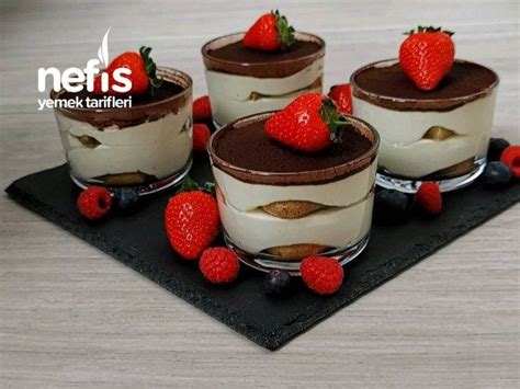 Bardakta Tiramisu Nefis Yemek Tarifleri