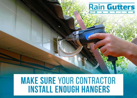 Gutter Hangers: Why are They Essential in a Rain Gutter Installation?