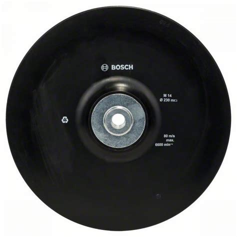 Опорная тарелка для УШМ (230 мм; М14) Bosch 2608601210 - выгодная цена ...