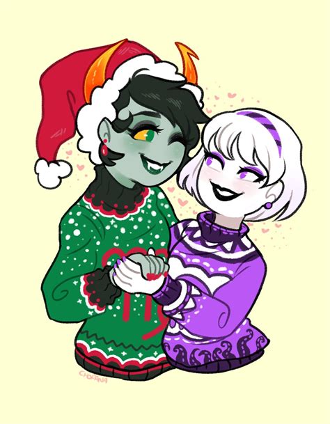 Chofana 🌼 On Twitter 💚a Rosemary Christmas 💜 Homestuck