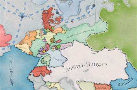 Hohenzollern Somehow Formed The Confederation Of The Rhine And Absorbed