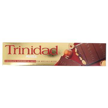 TRINIDAD CIOCCOLATO AL LATTE CON NOCCIOLE INTERE MOTTA 250 G In