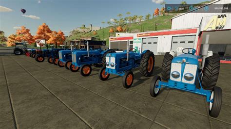 Fordson Tractor Pack V Fs Mod Farming Simulator Mod