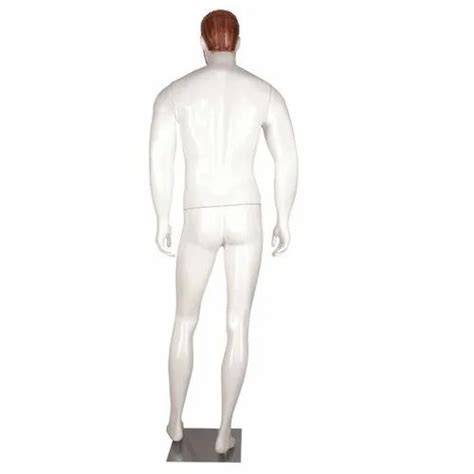 Standing Fiberglass White Male Mannequin Foldable Inch At Rs