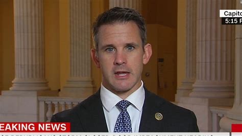 Rep Adam Kinzinger Condemns Trump Calling Members Of Gop Human Scum