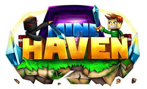 Minehaven Minecraft Server Logo By Azyndesign On Deviantart