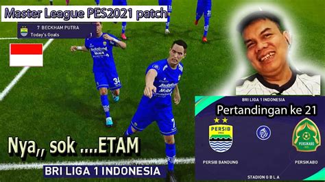 Master League Pes Patch Match Ke Liga Persib Vs