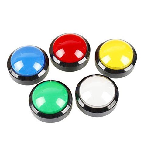 Learning Resources Answer Buzzers EG STARTS 5X New 60mm Dome Shaped