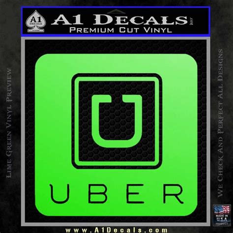 Uber Decal Sticker SQ » A1 Decals