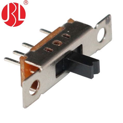 Slide Switch Ss D Sp T Through Hole Vertical Panel Mount Jinbeili