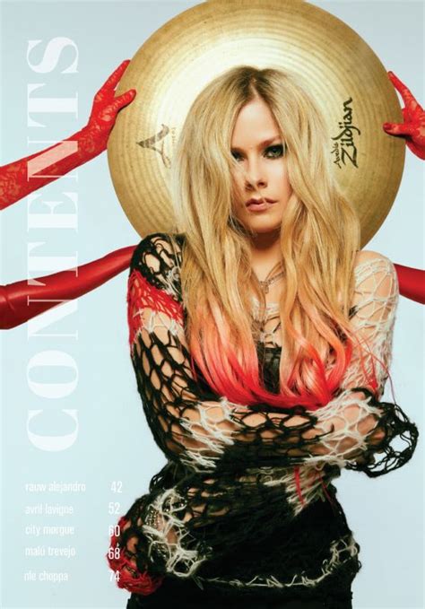 Avril Lavigne Inked Magazine March 2022 Issue • Celebmafia