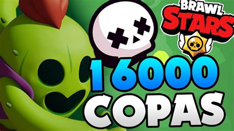 16 100 COPAS Brawl Stars LLEGANDO A 16000 COPAS EN DIRECTO SUBIENDO