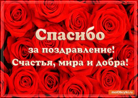 Спасибо за поздравление | Открытки, Новогодние цитаты, Благодарственные ...