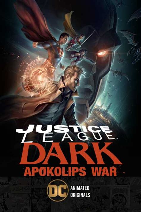 Justice League Dark Apokolips War Casewicked The Poster