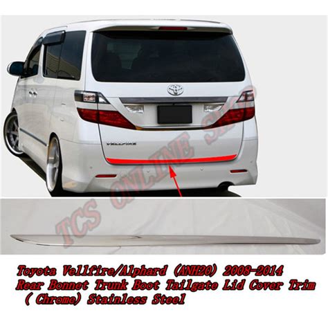 Toyota Vellfire Alphard Anh Rear Bonnet Trunk Boot