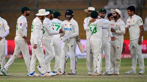 Pak V Nz 2022 23 Pak Vs Nz 1st Test Match Report December 26 30