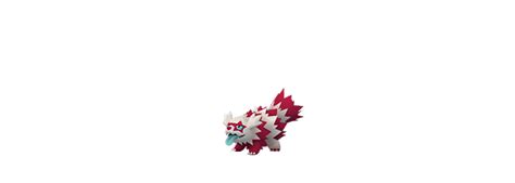 Zigzaton De Galar Pokedex Pokemon GO Millenium