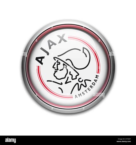 Afc Ajax Amsterdam Logo Emblème Icône Symbole Du Drapeau Photo Stock