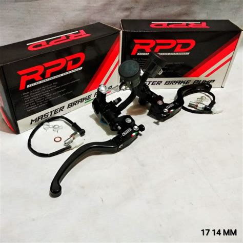 Jual Master Rem NMAX PCX XMAX Set Kanan Kiri RPD 200 Shopee Indonesia