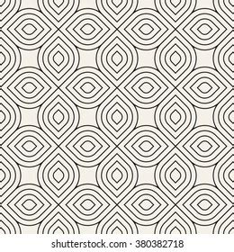 Vector Seamless Pattern Abstract Stylish Background Vector De Stock