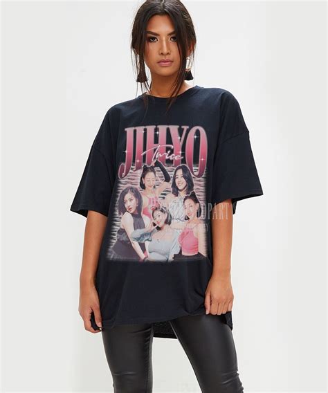 Jihyo Twice Jihyo Shirt Momo Fan Tees Jihyo Twice Merch Jihyo Vintage Shirt Retro Jihyo