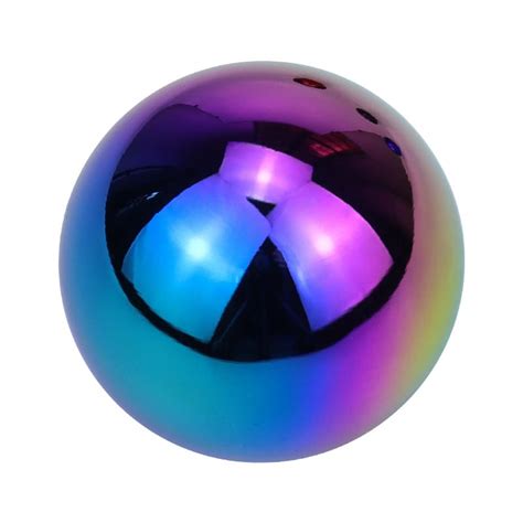 Custom Neo Chrome Aluminum Round Ball Shift Knob Coolshiftknob